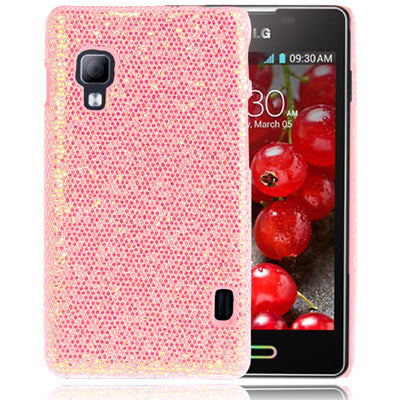 Fashion Shimmering Powder Pasted Skin Plastic Case