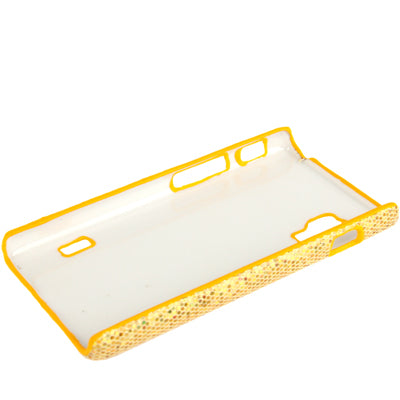 Fashion Shimmering Powder Pasted Skin Plastic Case