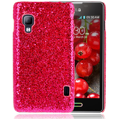 Fashion Shimmering Powder Pasted Skin Plastic Case