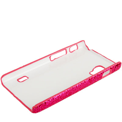 Fashion Shimmering Powder Pasted Skin Plastic Case