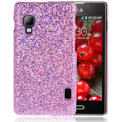 Fashion Shimmering Powder Pasted Skin Plastic Case