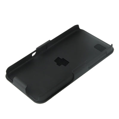 2 in 1 360 Degree Rotation Plastic Case with Belt Clip & Holder for Blackberry Z10(Black)