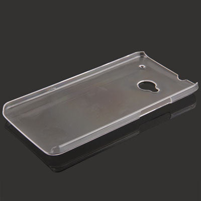 Pure Colour Smooth Ultrathin Translucent Plastic Case for HTC One / M7