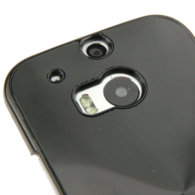 CD Texture Plastic Case for HTC One M8