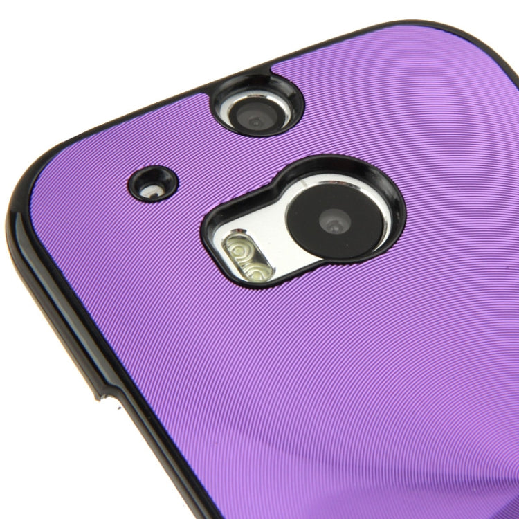 CD Texture Plastic Case for HTC One M8