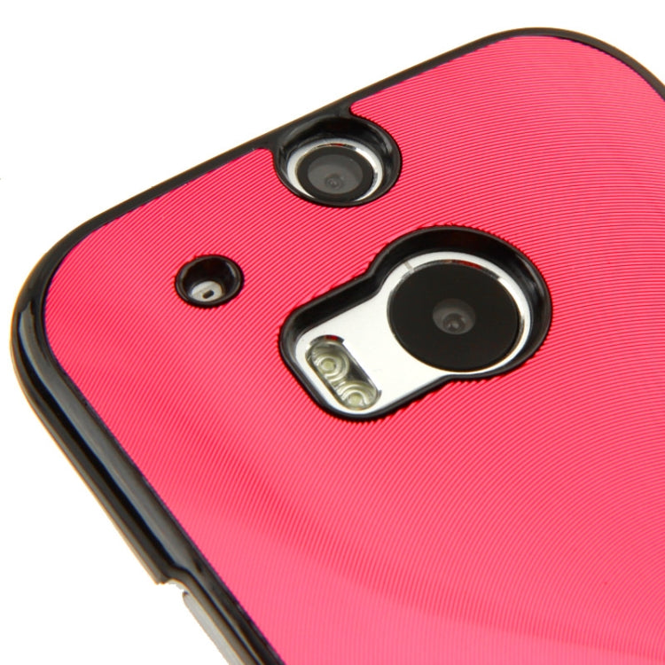 CD Texture Plastic Case for HTC One M8