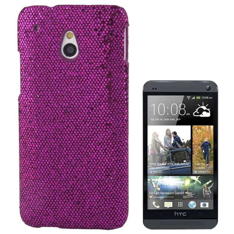 Fashion Sequins Skinning Plastic Case for HTC One mini / M4