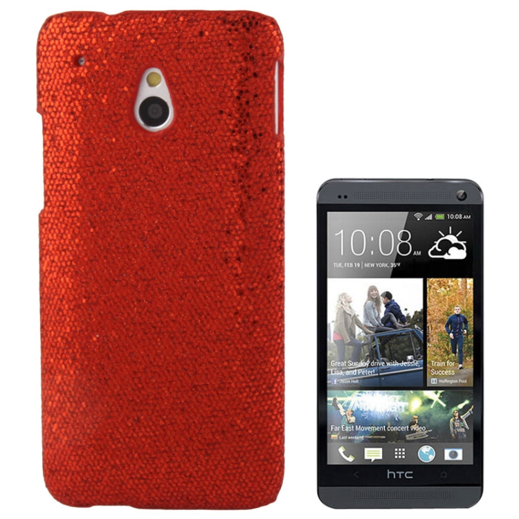 Fashion Sequins Skinning Plastic Case for HTC One mini / M4
