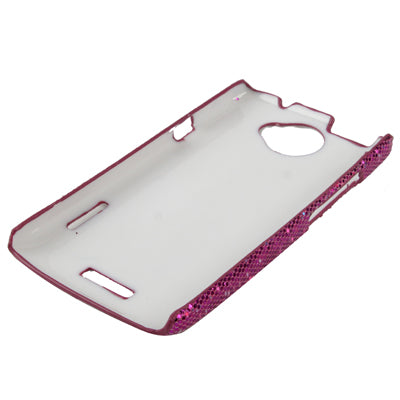 Flash Powder Skin Plastic Case for HTC One X / S720e