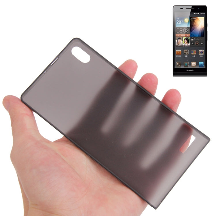0.3mm Ultra Thin Polycarbonate Materials PC Protection Shell for Huawei Ascend P6