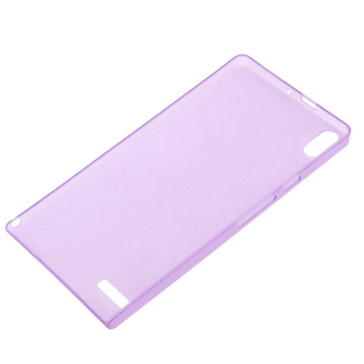 0.3mm Ultra Thin Polycarbonate Materials PC Protection Shell for Huawei Ascend P6