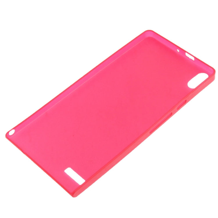 0.3mm Ultra Thin Polycarbonate Materials PC Protection Shell for Huawei Ascend P6