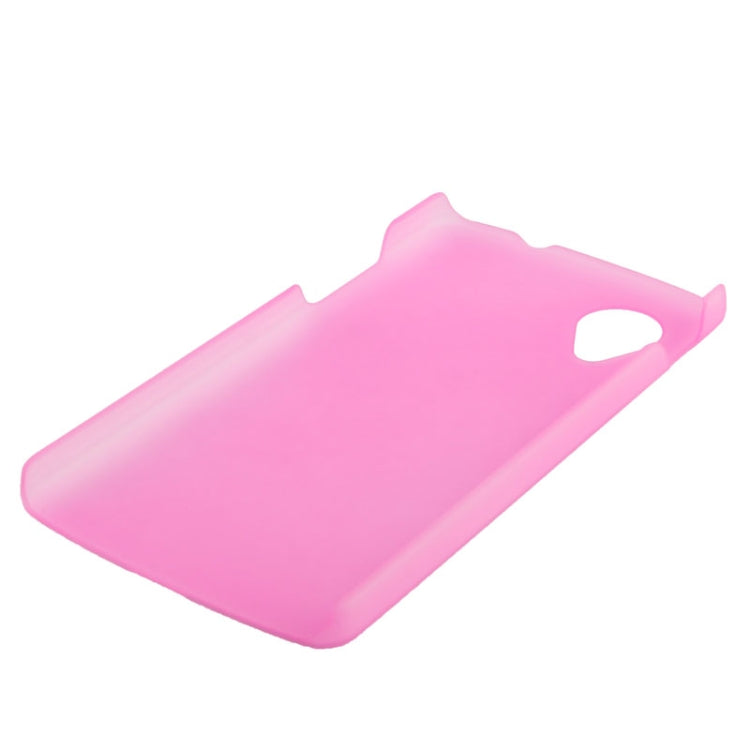 Frosted Plastic Protective Case for Google Nexus 5