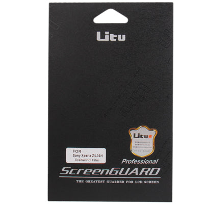 Diamond Film Screen Protector for Sony Xperia Z / L36H(Transparent)