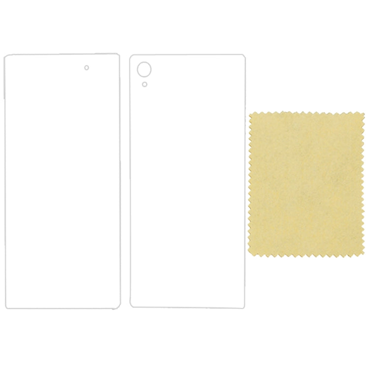 2 in 1 (Front Screen + Back Cover) LCD Screen Protector for Sony Xperia Z1 / L39h, Function: