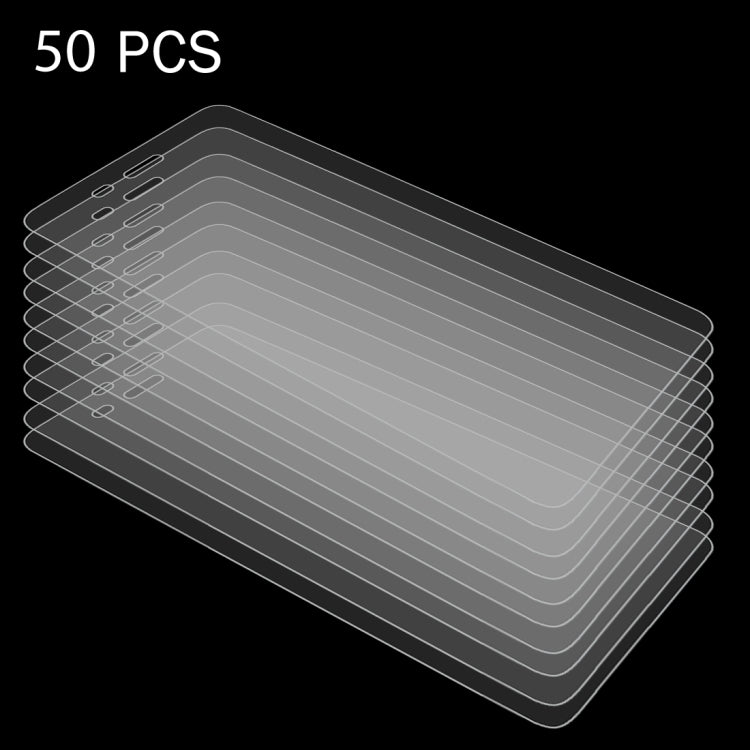 50 PCS for Xiaomi Mi 4 0.26mm 9H Surface Hardness 2.5D Explosion-proof Tempered Glass Film, No Retail Package