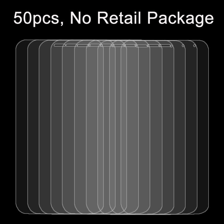 50 PCS for Meizu MX4 0.26mm 9H Surface Hardness 2.5D Explosion-proof Tempered Glass Film, No Retail Package