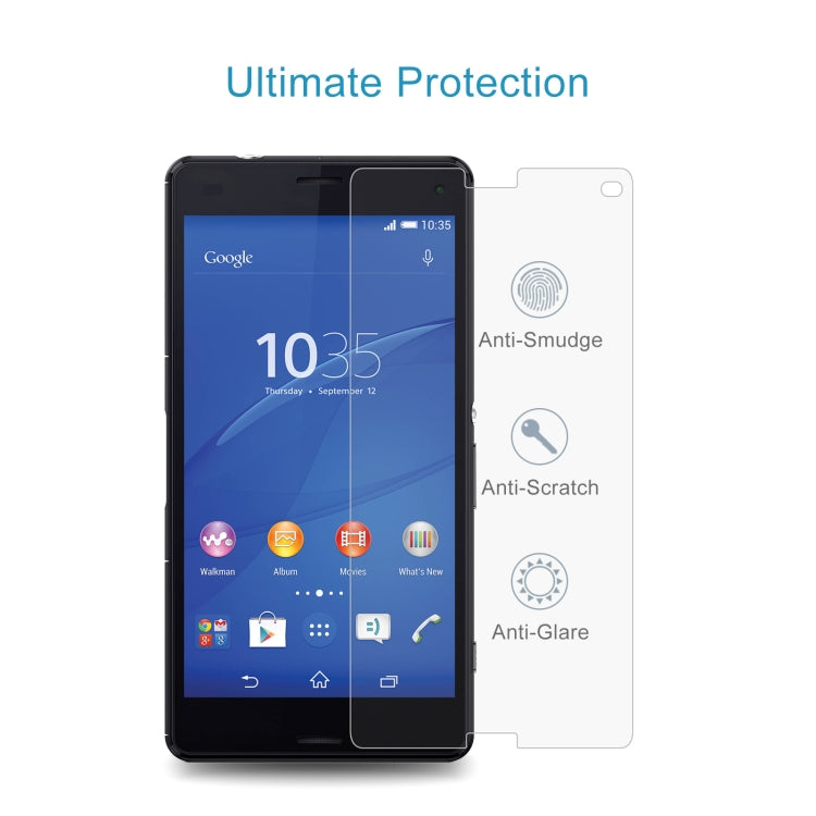 For Sony Xperia Z3 Compact / D5803 0.26mm 9H Surface Hardness 2.5D Explosion-proof Tempered Glass Screen Film