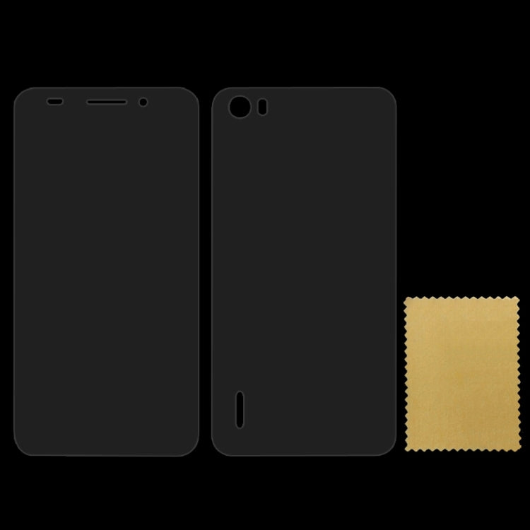 HD Front and Back Screen Protector for Huawei Honor 6,  Material