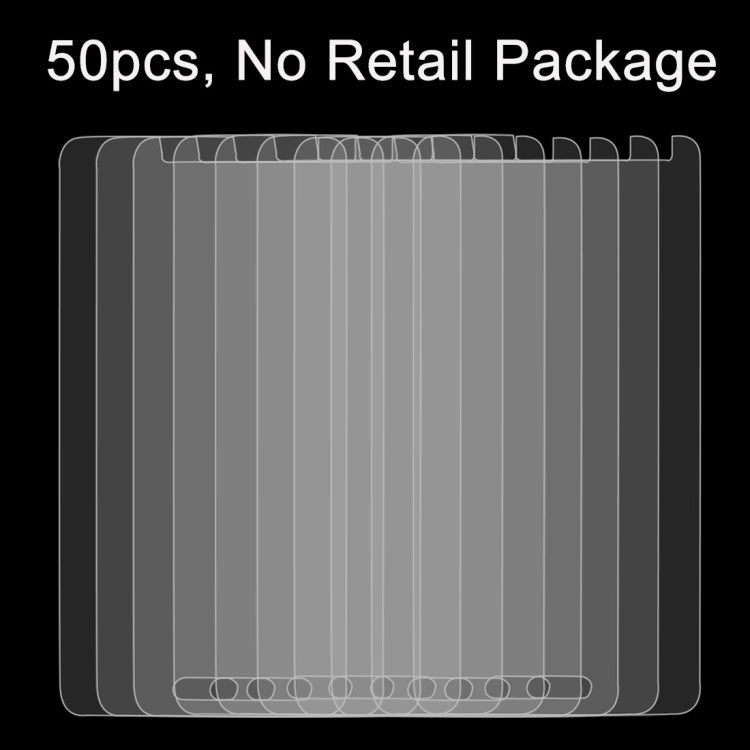 50 PCS for Galaxy A5 0.26mm 9H Surface Hardness 2.5D Explosion-proof Tempered Glass Screen Film