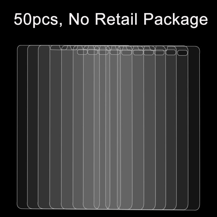 50 PCS for Huawei Honor 3X / G750 0.26mm 9H Surface Hardness 2.5D Explosion-proof Tempered Glass Film, No Retail Package