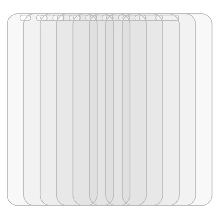 50 PCS for Huawei Honor 6 0.26mm 9H Surface Hardness 2.5D Explosion-proof Tempered Glass Film, No Retail Package