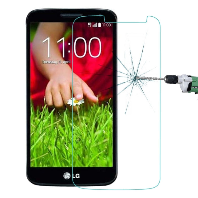 For LG G2 mini / D620 0.26mm 9H+ Surface Hardness 2.5D Explosion-proof Tempered Glass Film
