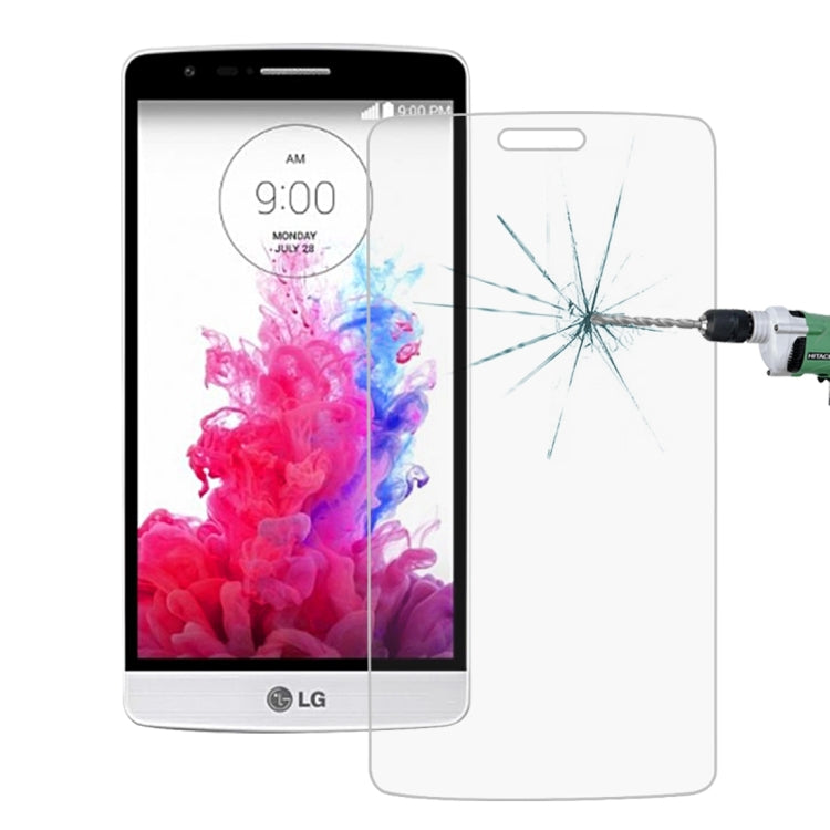 For LG G3 mini 0.26mm 9H+ Surface Hardness 2.5D Explosion-proof Tempered Glass Film