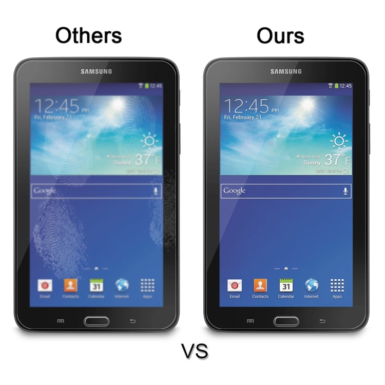 100 PCS 0.4mm 9H+ Surface Hardness 2.5D Explosion-proof Tempered Glass Film for Galaxy Tab 3 Lite T110 / T111 / T113