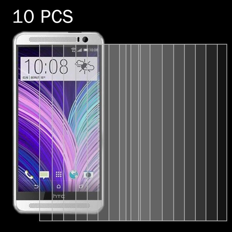 10PCS for HTC One M8 0.26mm 9H+ 2.5D Tempered Glass Film