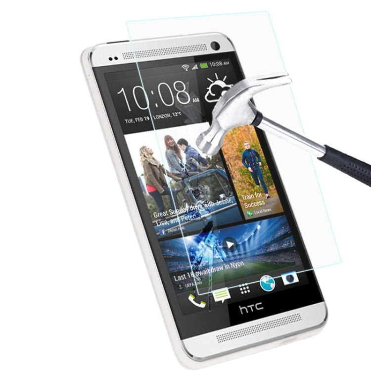 For HTC One M8 0.26mm 9H+ 2.5D Tempered Glass Film