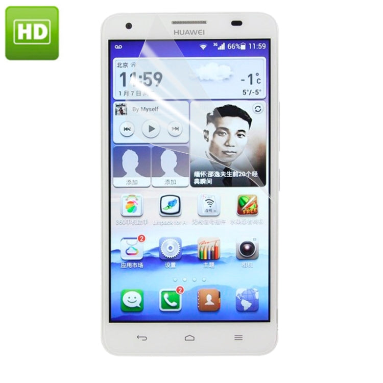Clear LCD Screen Protector for Huawei Honor 3X(Transparent)
