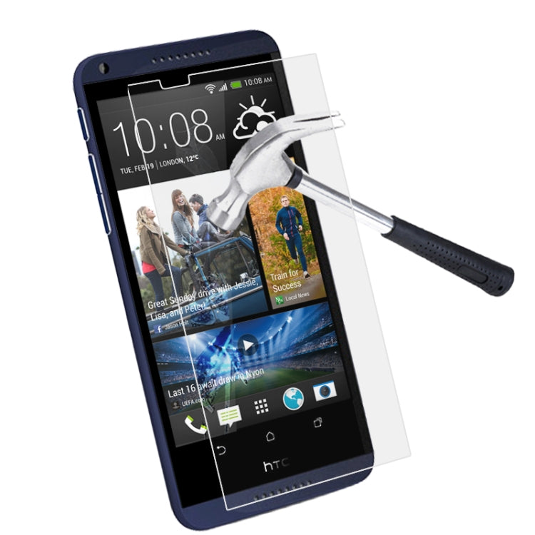 0.33mm 2.5D 9H Ultra-thin Explosion-proof Tempered Glass Film for HTC Desire 816(Transparent)