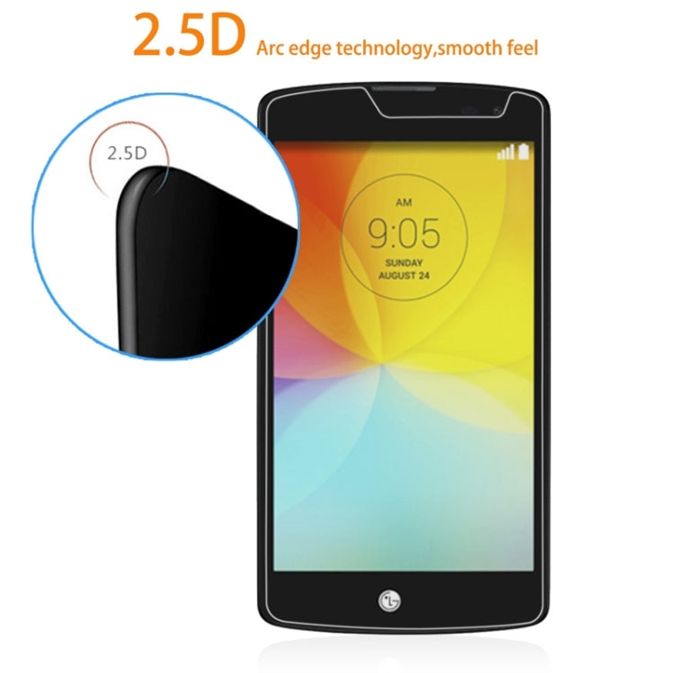 0.33mm 2.5D Privacy Anti Glare Explosion-proof Tempered Glass Film for LG G2 Lite / D295