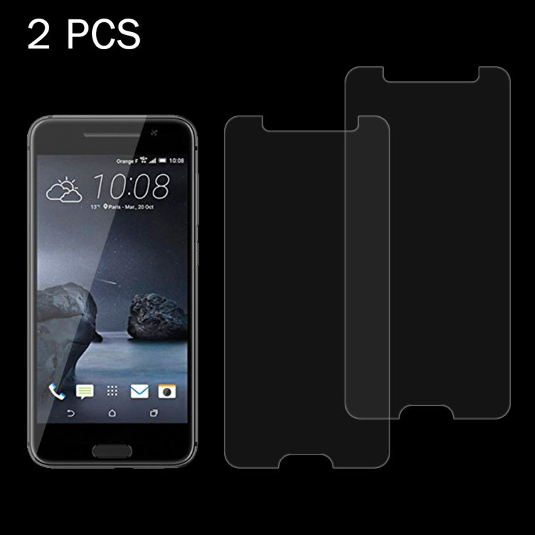 2 PCS for HTC One A9 0.26mm 9H Surface Hardness 2.5D Explosion-proof Tempered Glass Screen Film