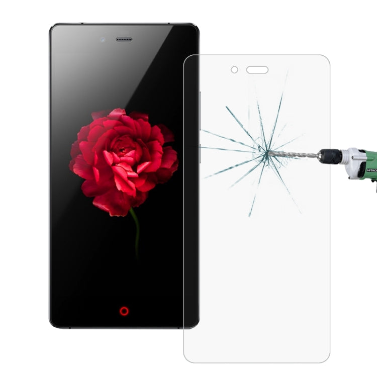2 PCS for ZTE Nubia Z9 Max 0.26mm 9H Surface Hardness 2.5D Explosion-proof Tempered Glass Screen Film