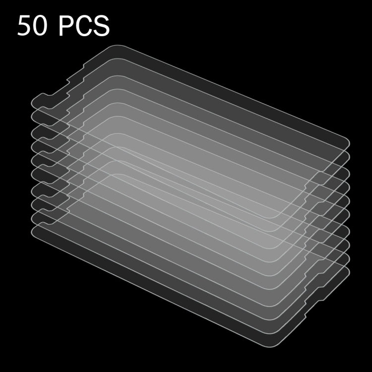 50 PCS for Sony Xperia E4G 0.26mm 9H Surface Hardness 2.5D Explosion-proof Tempered Glass Film, No Retail Package