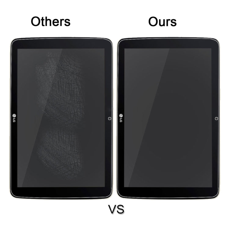 0.4mm 9H+ Surface Hardness 2.5D Explosion-proof Tempered Glass Film for LG G Tablet 10.1 / V700