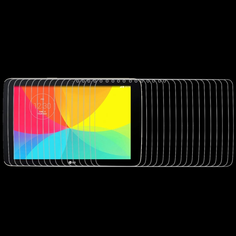 75 PCS for LG G Tablet 10.1 / V700 0.4mm 9H+ Surface Hardness 2.5D Explosion-proof Tempered Glass Film