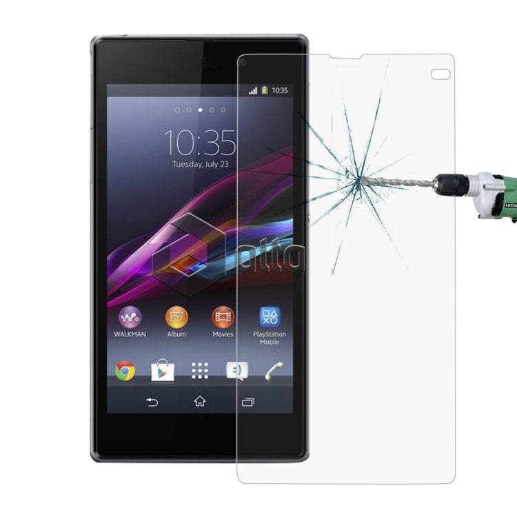 For Sony Xperia Z1 Compact 0.26mm 9H 2.5D Tempered Glass Film