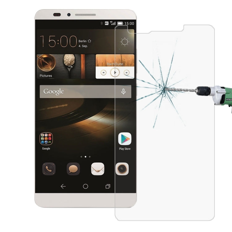 100 PCS for Huawei Mate 7 mini 0.26mm 9H Surface Hardness 2.5D Explosion-proof Tempered Glass Screen Film