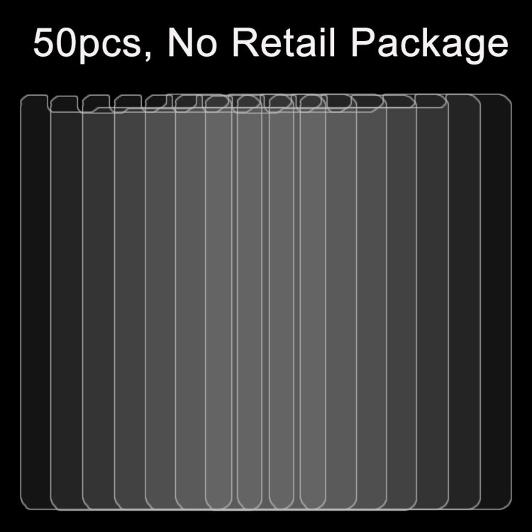 50 PCS for Huawei Mate 7 mini 0.26mm 9H Surface Hardness 2.5D Explosion-proof Tempered Glass Film, No Retail Package