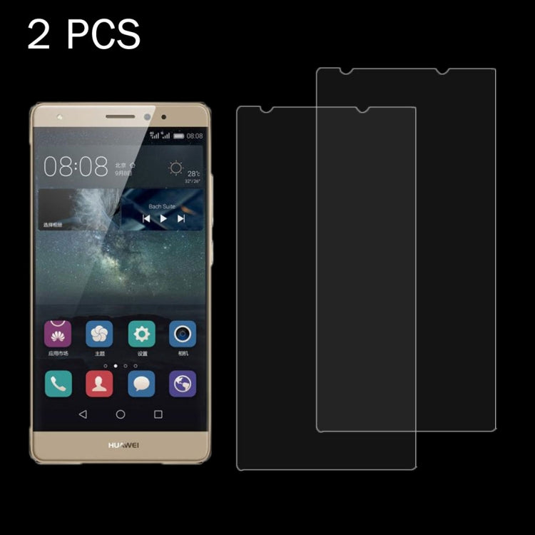 2 PCS for Huawei Mate S 0.26mm 9H Surface Hardness 2.5D Explosion-proof Tempered Glass Screen Film