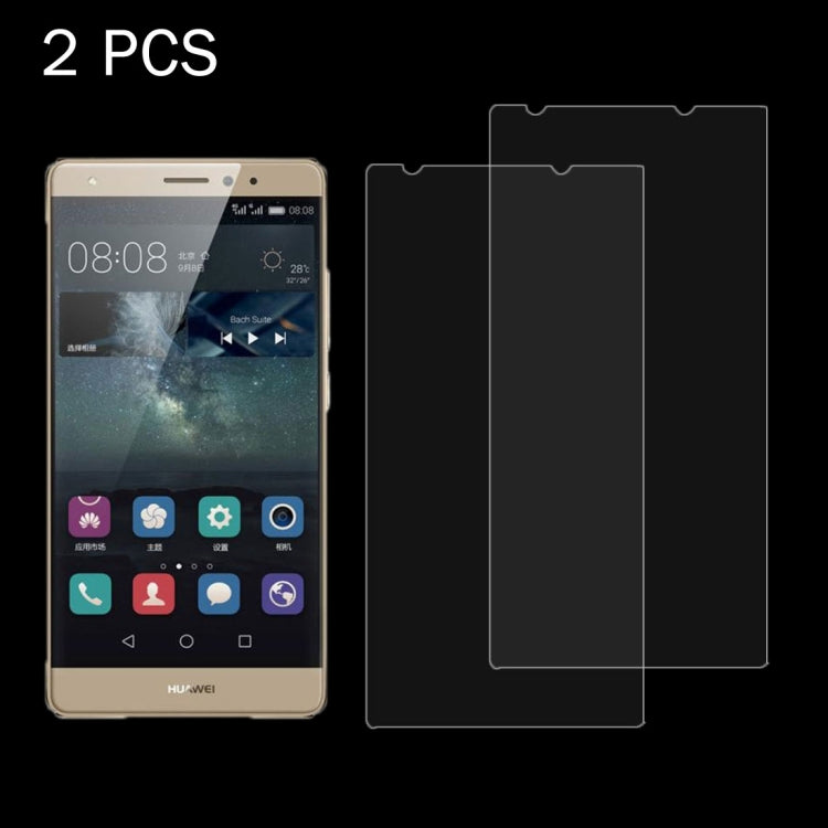 2 PCS for Huawei Mate S 0.26mm 9H Surface Hardness 2.5D Explosion-proof Tempered Glass Screen Film