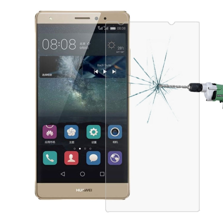 50 PCS for Huawei Mate S 0.26mm 9H Surface Hardness 2.5D Explosion-proof Tempered Glass Film, No Retail Package