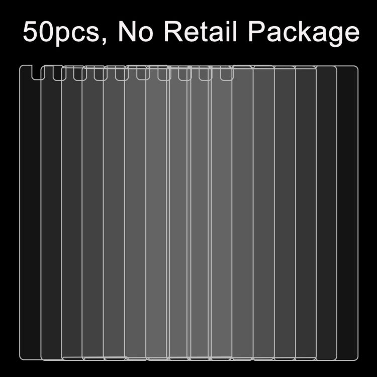 50 PCS for Sony Xperia Z5 Compact 0.26mm 9H Surface Hardness 2.5D Explosion-proof Tempered Glass Film, No Retail Package