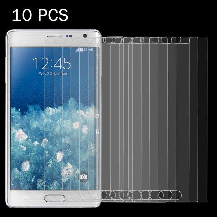 10 PCS for Galaxy Note Edge / N9150 0.26mm 9H Surface Hardness 2.5D Explosion-proof Tempered Glass Screen Film
