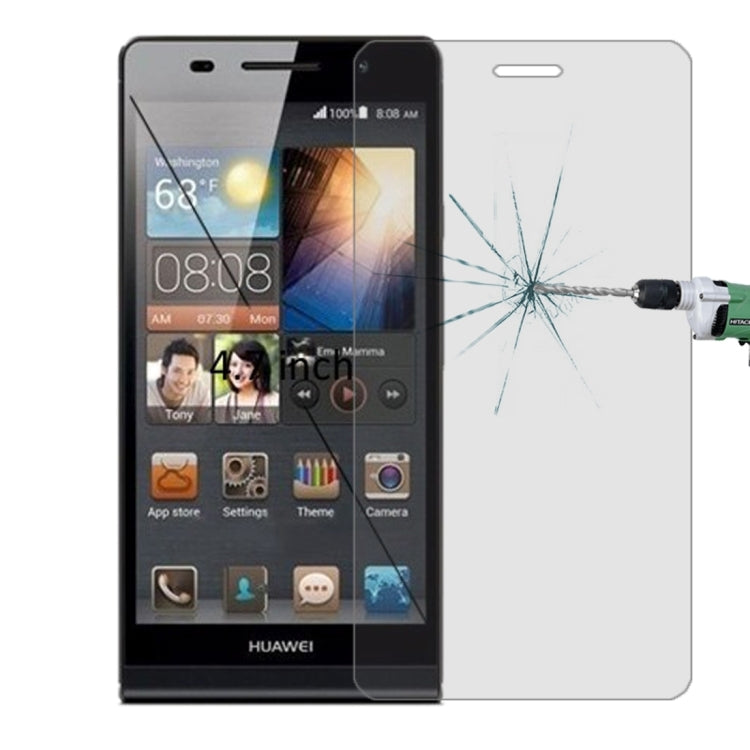50 PCS for Huawei P9 0.26mm 9H Surface Hardness 2.5D Explosion-proof Tempered Glass Film, No Retail Package