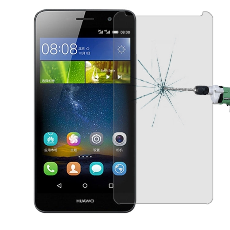 50 PCS for Huawei Y6 0.26mm 9H Surface Hardness 2.5D Explosion-proof Tempered Glass Film, No Retail Package