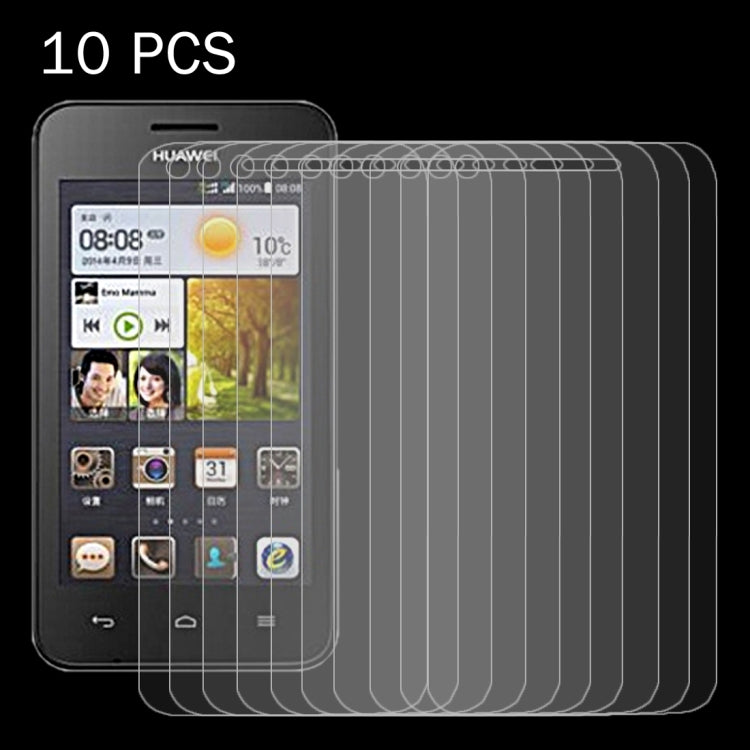 10 PCS for Huawei Ascend Y330 0.26mm 9H Surface Hardness 2.5D Explosion-proof Tempered Glass Screen Film